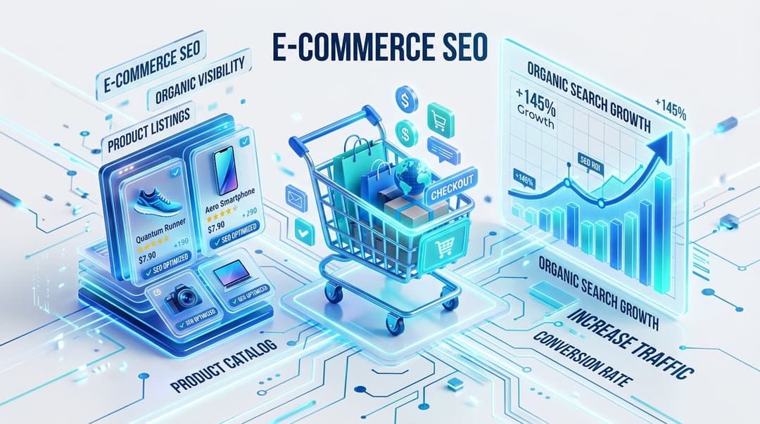 E-Commerce SEO in 2026: Scaling Organic Revenue for Shopify & WooCommerce Stores