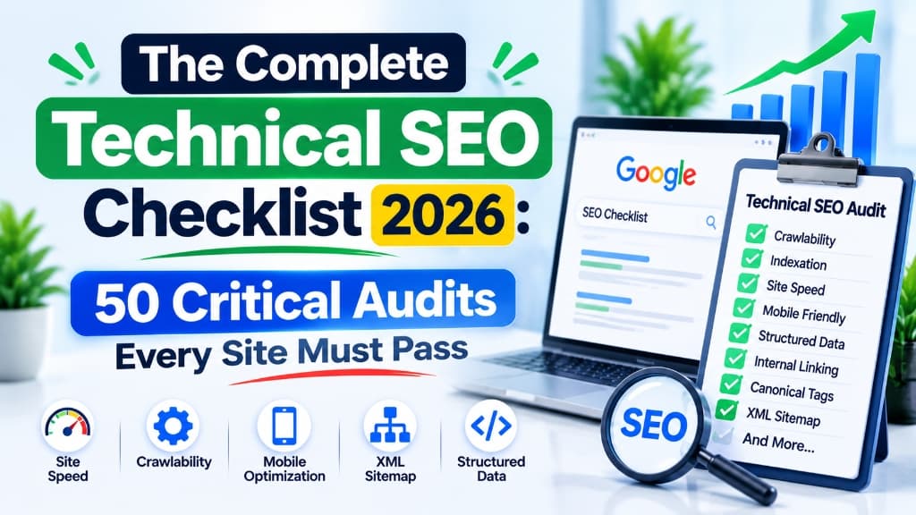 The Complete Technical SEO Checklist 2026: 50 Critical Audits Every Site Must Pass